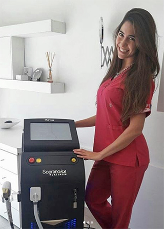 Soprano laser depilacion